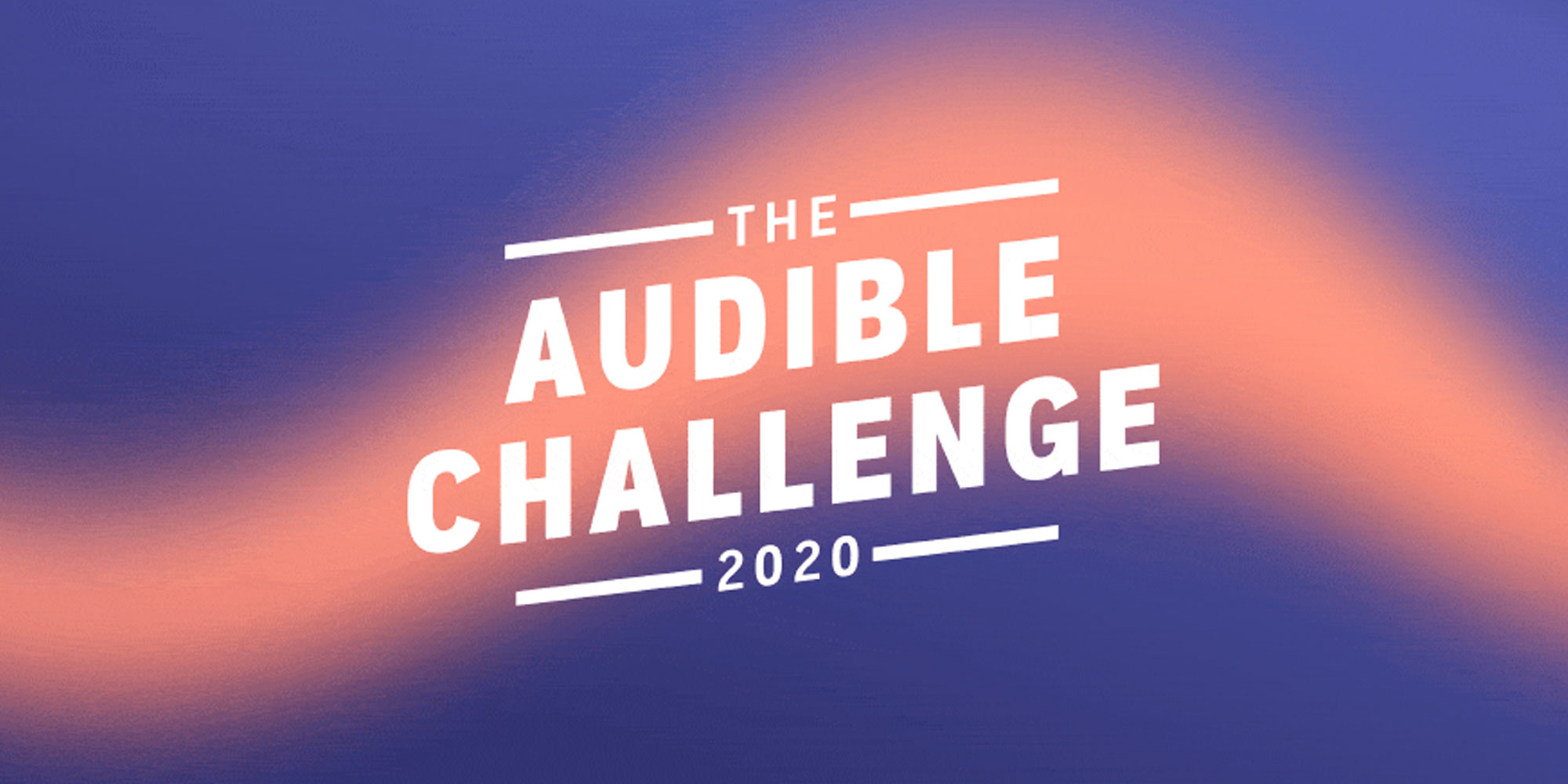 Audible Challenge 2020 delivers a 20 Amazon credit for finishing three