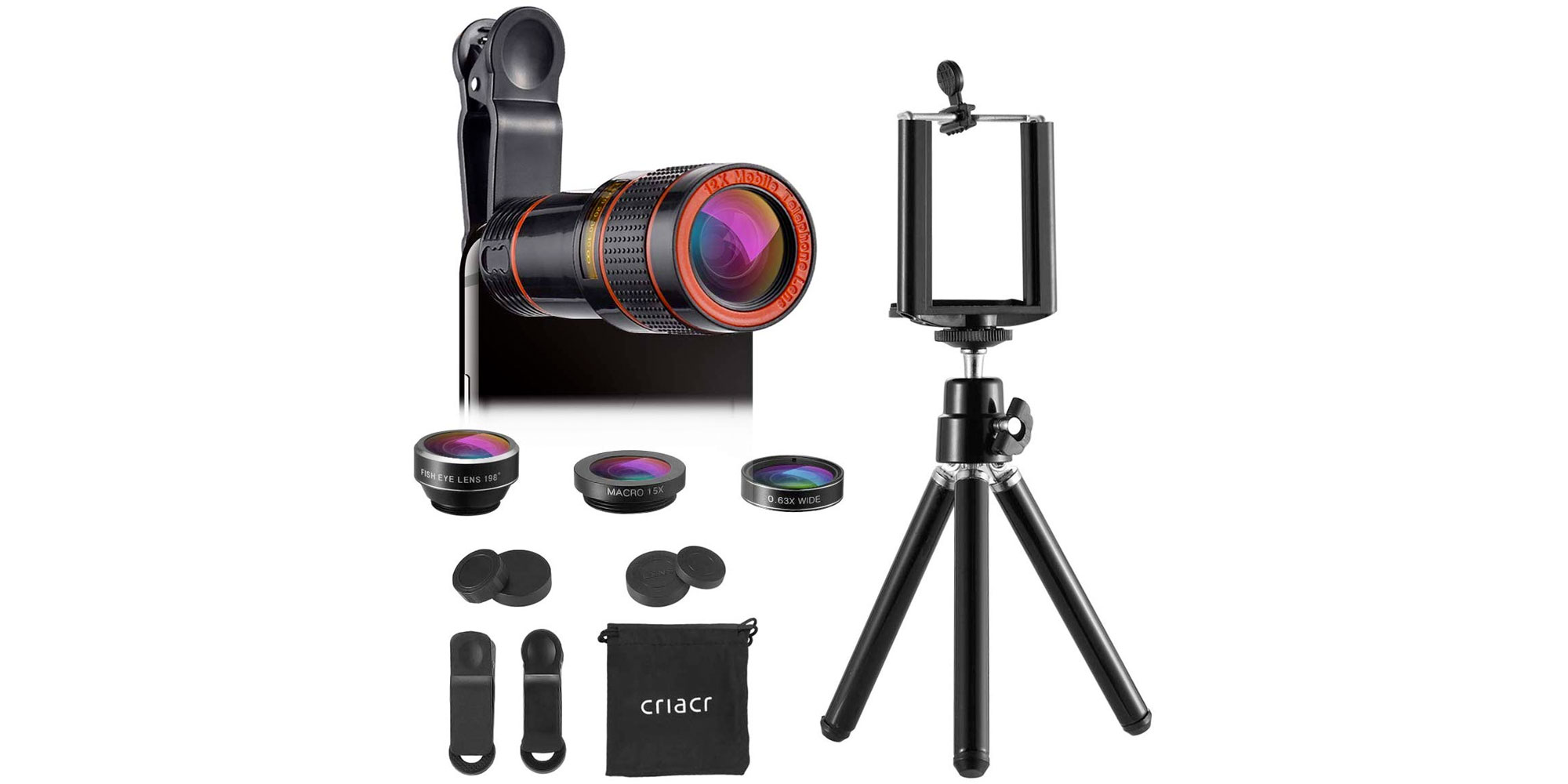Step up your smartphone photo game with this 3in1 lens kit for just