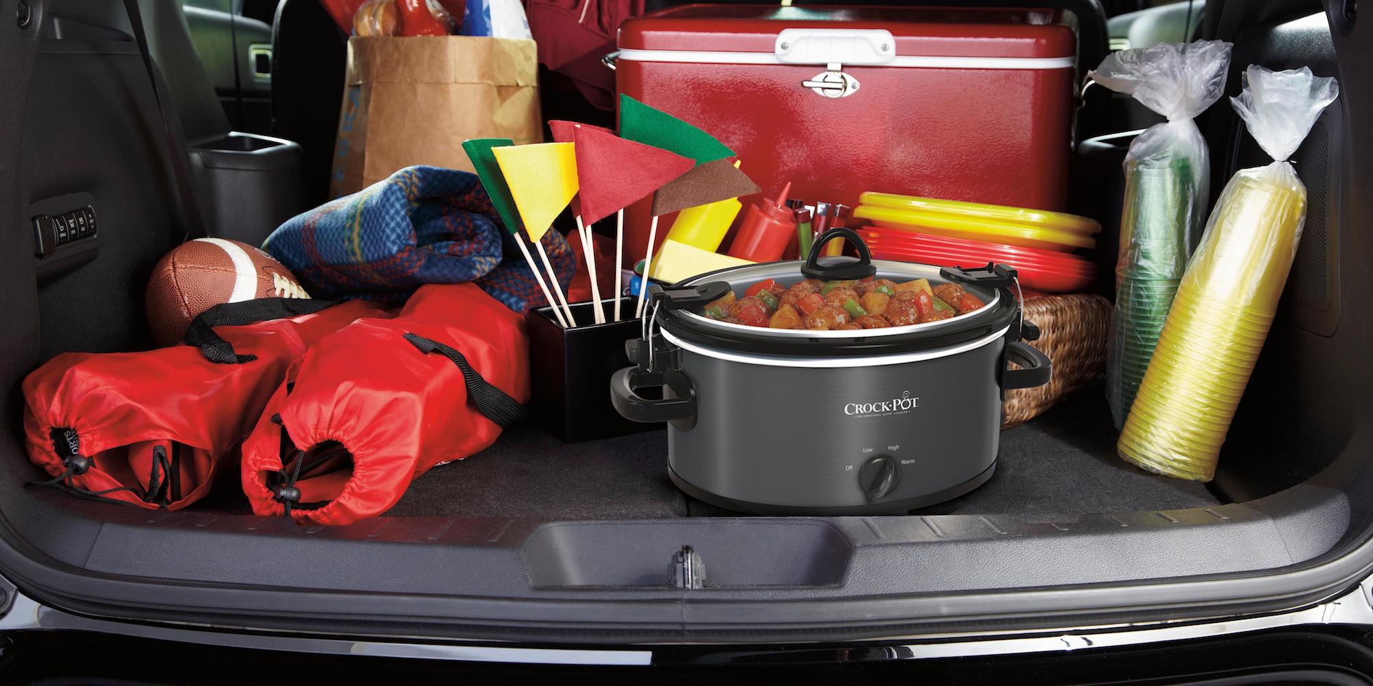 Grab a Crock-Pot 5-Quart Slow Cooker for today only at $17.50 (Reg