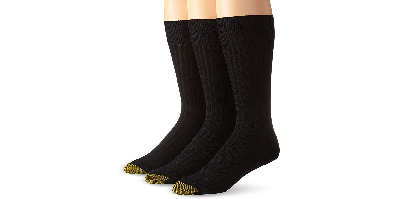 Gold Toe Men's 3pack of Classic Crew Socks for 12 Prime shipped (Reg