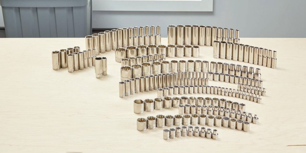 Husky's 200piece socket set comes with a lifetime warranty at 59 (35