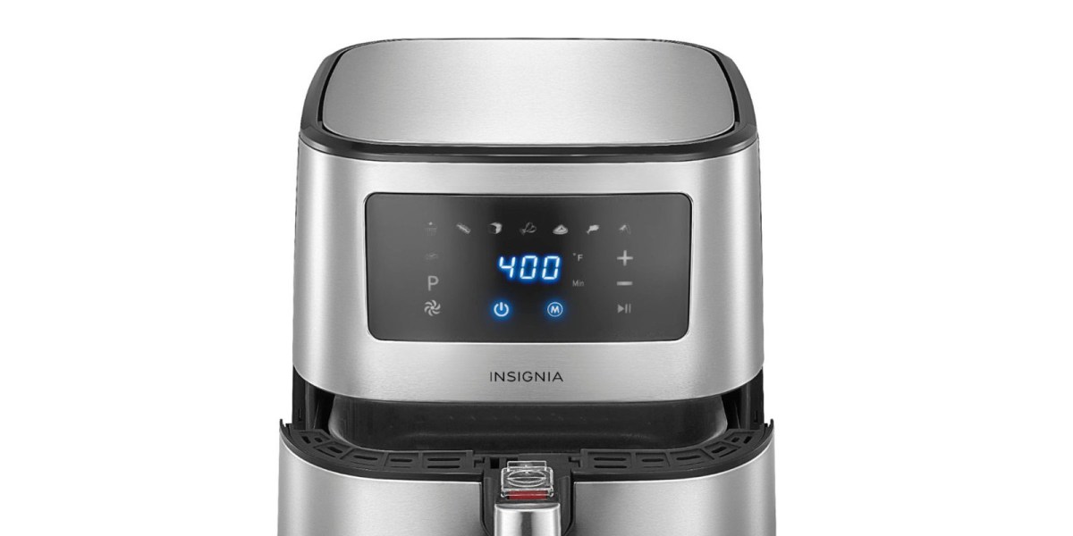Insignia's steel 5Qt. Digital Air Fryer now up to 70 off