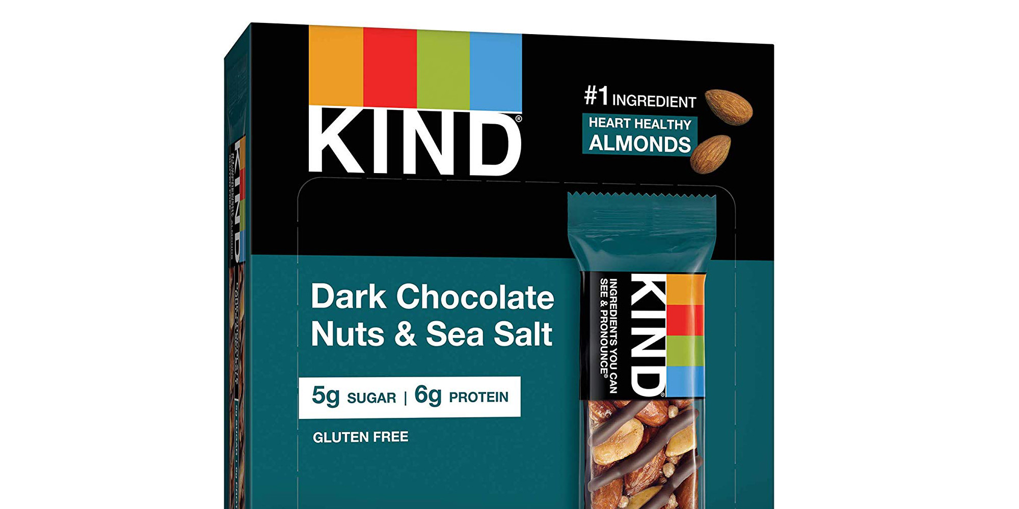 Stock up on KIND Chocolate and Sea Salt Bars: 12-pack for $8.50 (Reg. $14)