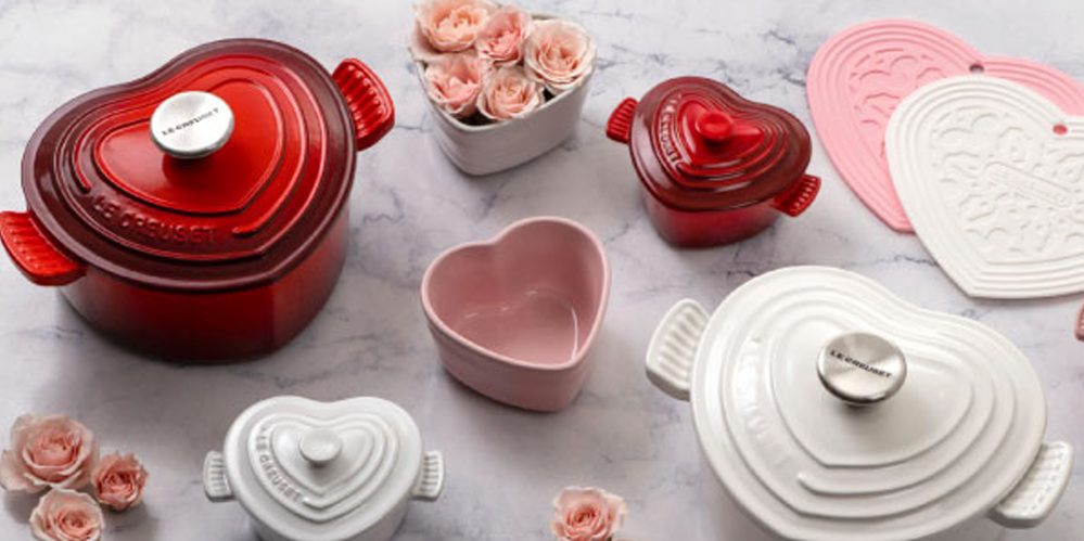 Le Creuset Is Selling Heart-Shaped Cookware in Time for Valentine's Day