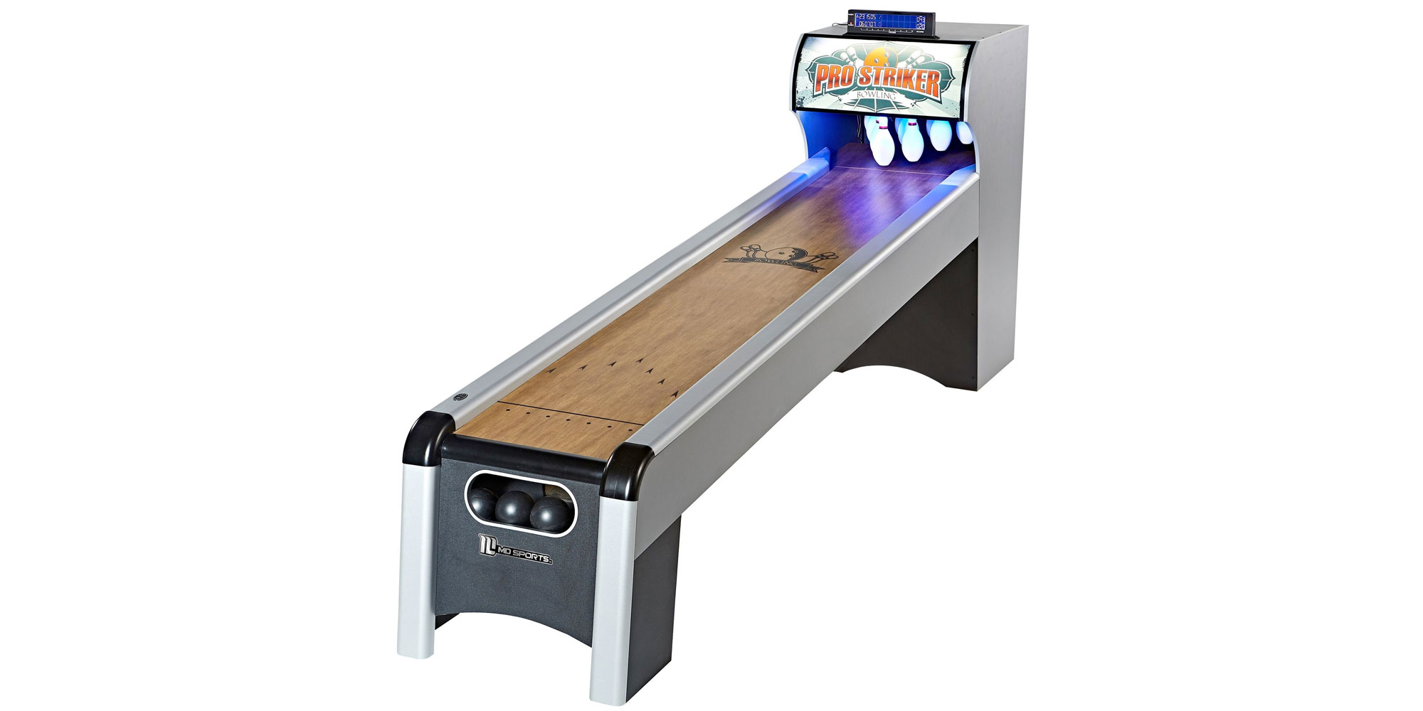 Kick game night up a notch with this 10foot Bowling Table 350 (Reg