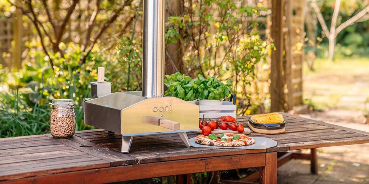 Make your own wood-fired pizza in the Ooni 3 Outdoor Oven, now $75 off