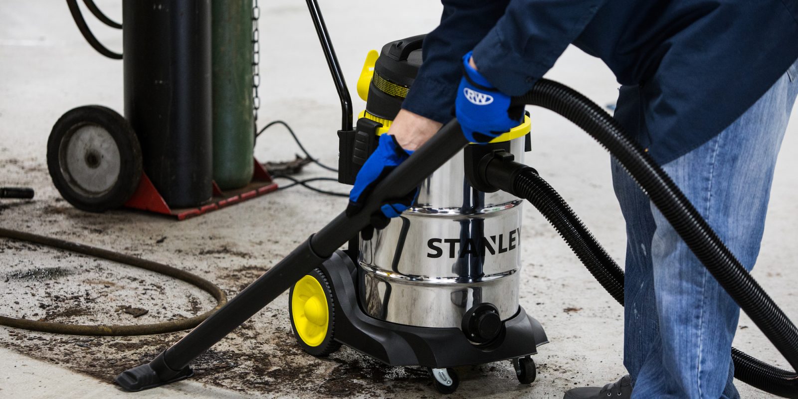 Tidy the with Stanley's 8Gallon Wet/Dry Vac for 59.50 (Reg