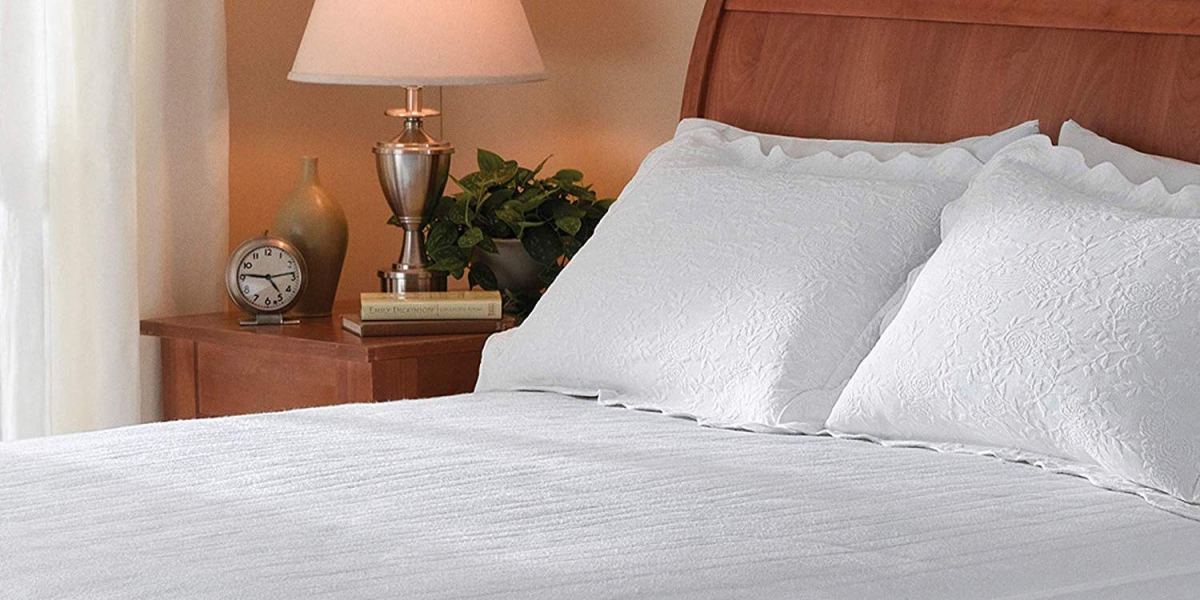 sunbeam heated mattress pad non quilted