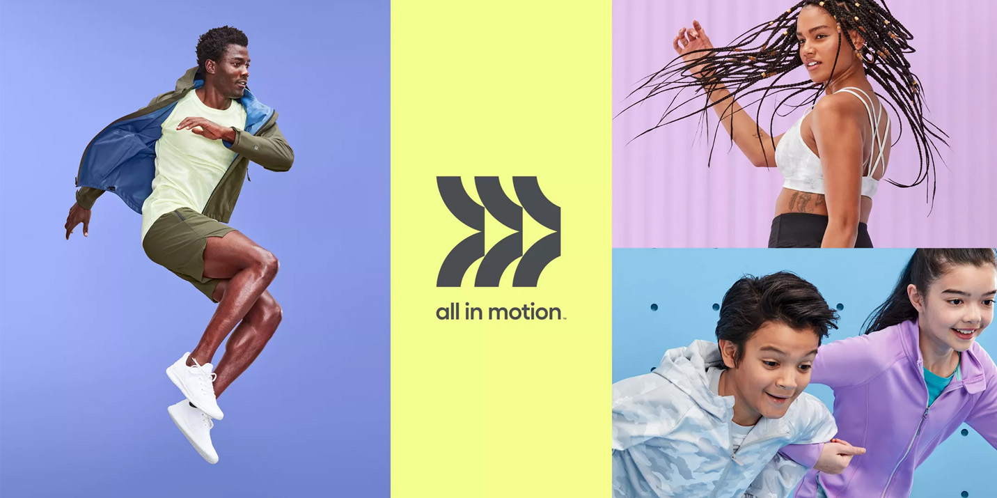 The Target All In Motion Collection features prices from just $4
