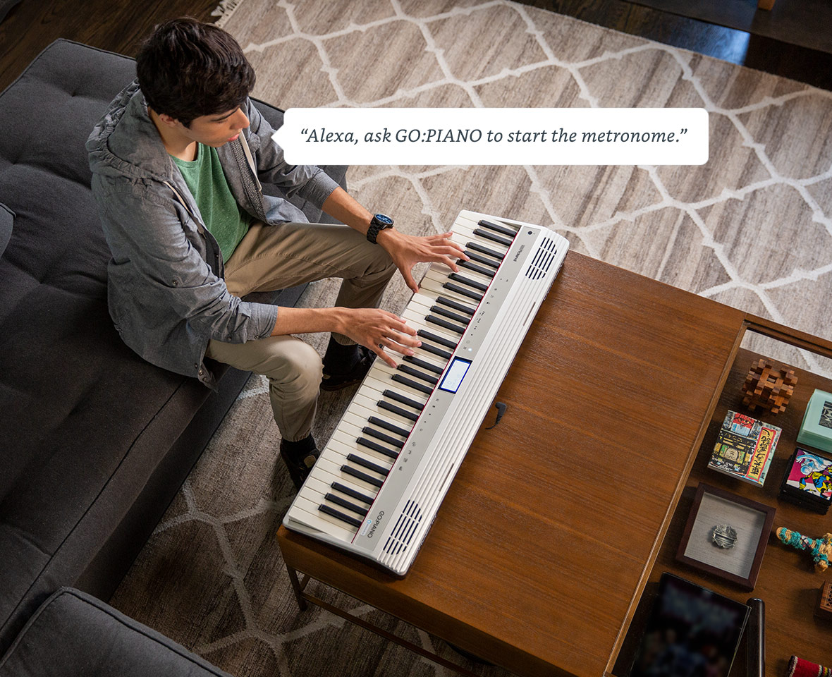 Talking to your Roland Alexa piano