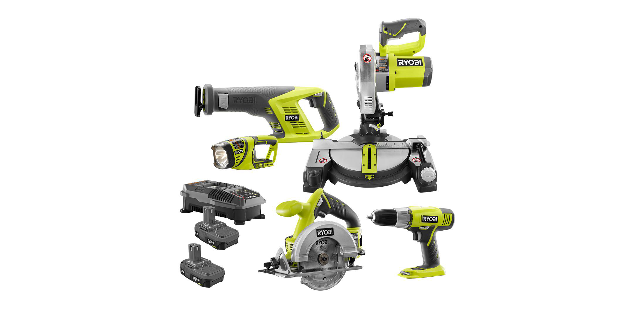 Ryobi 6 tool discount combo