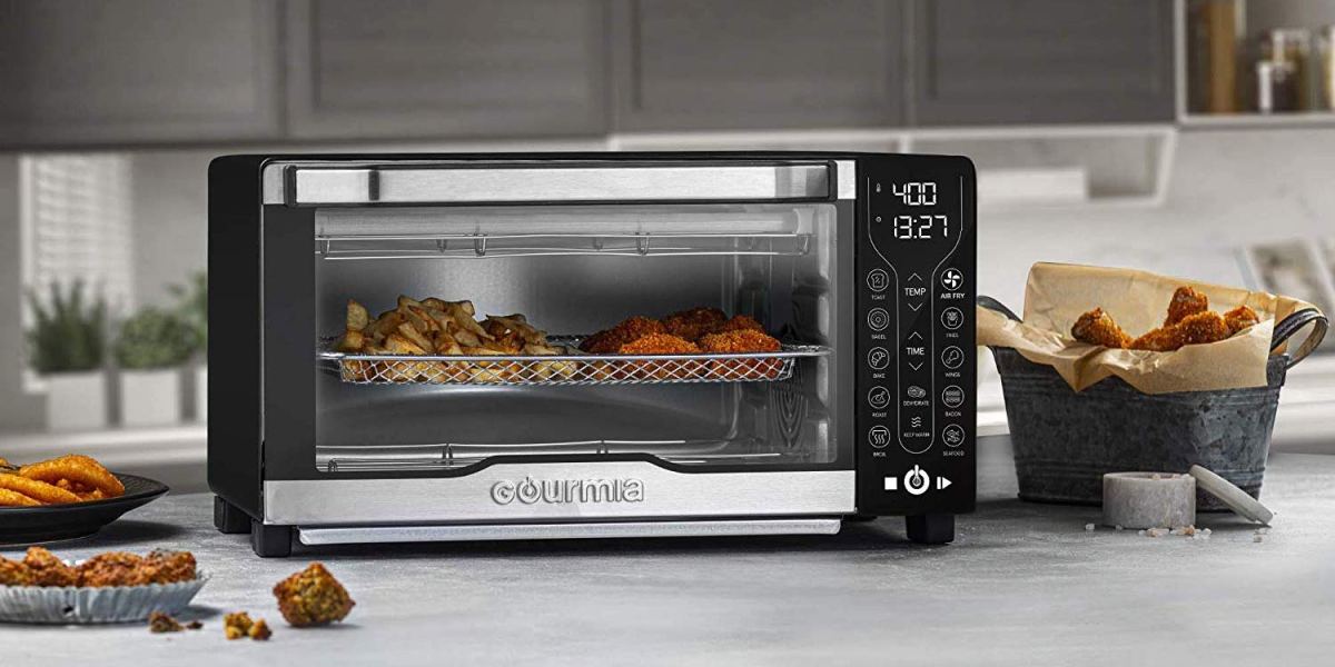 Gourmia Digital Stainless Steel Toaster Oven Air Fryer $59.99