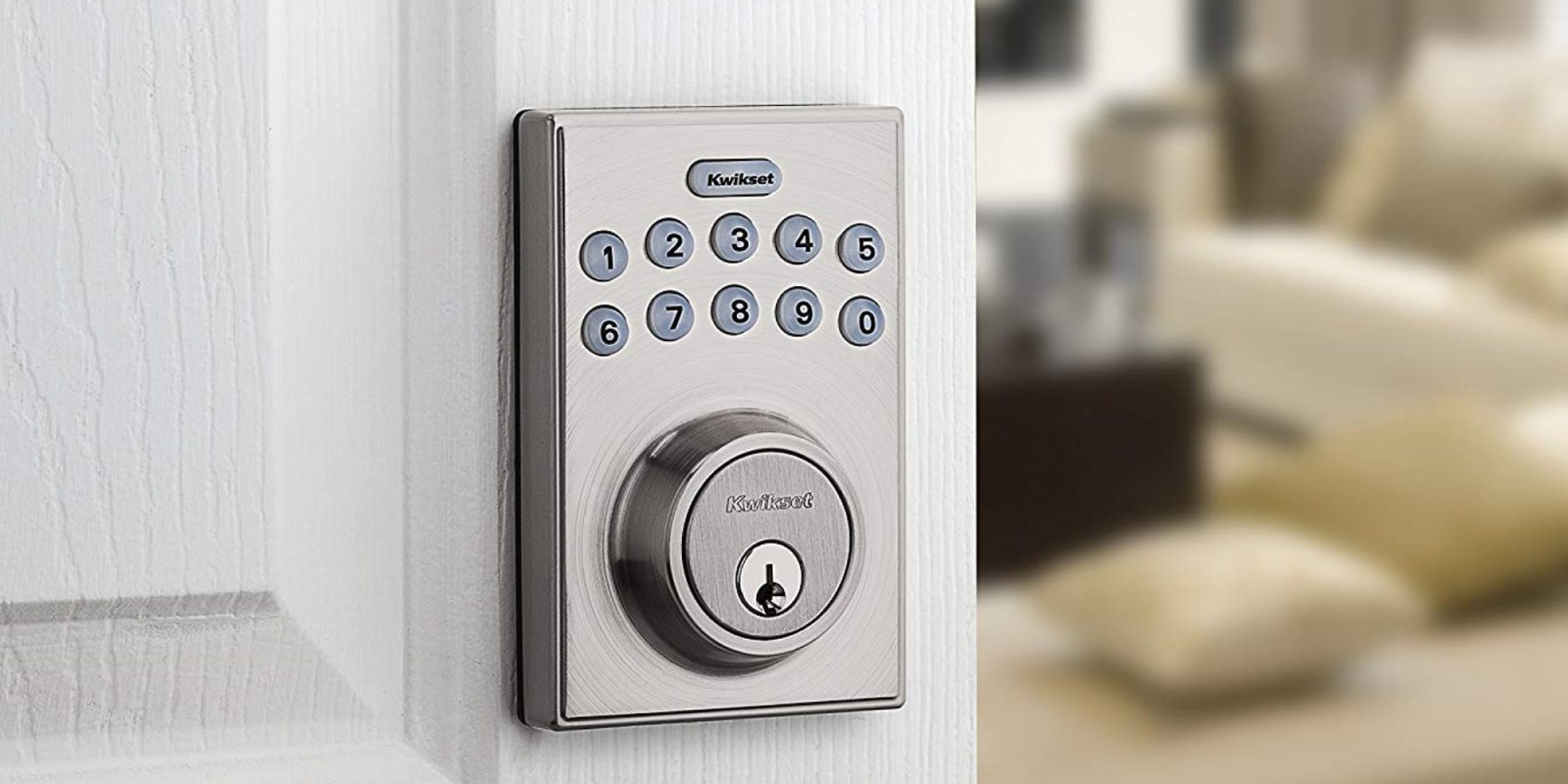 Say goodbye to keys with Kwikset's Passcode Deadbolt for under 40