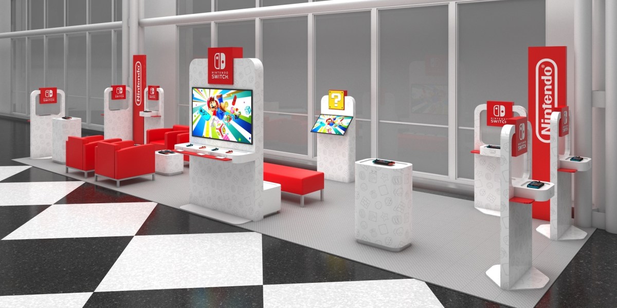 Nintendo airport lounge coming soon