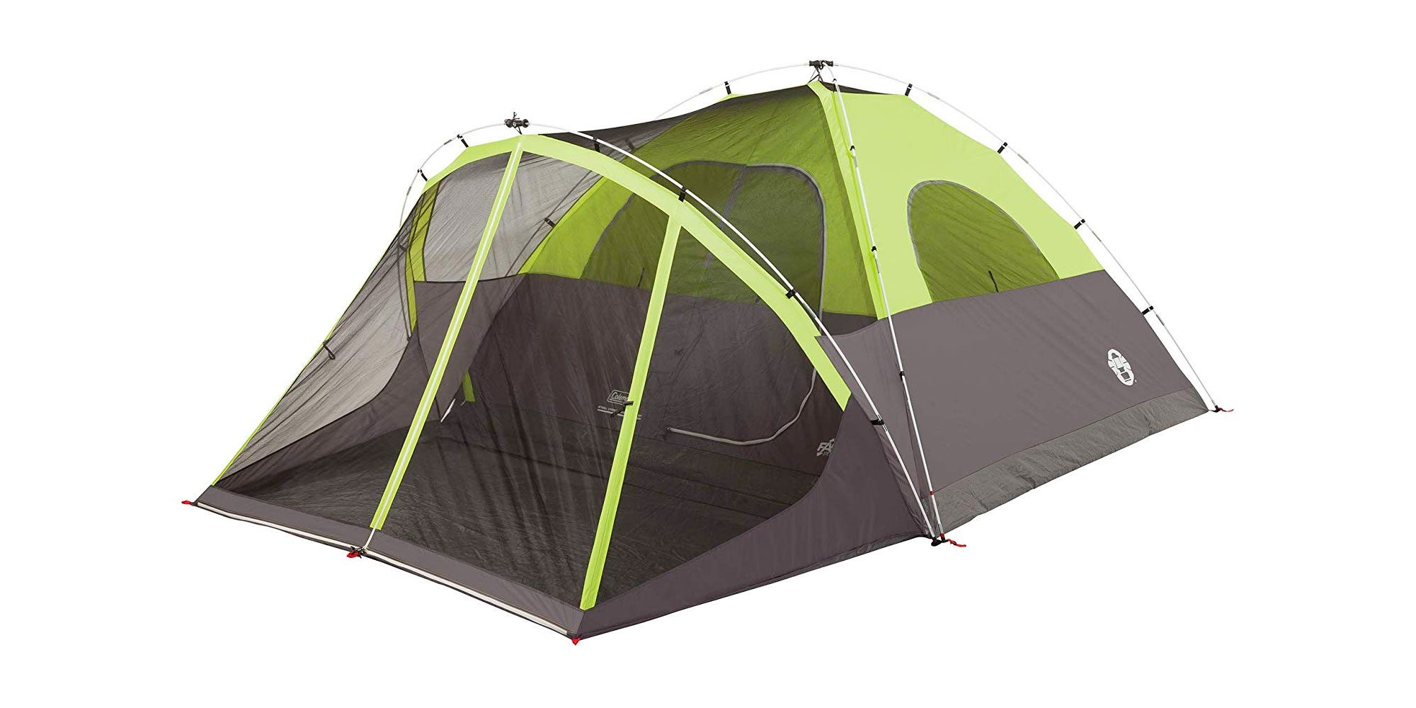 Coleman's dome tent set up in under 10-minutes + sleeps six: $95 (Reg