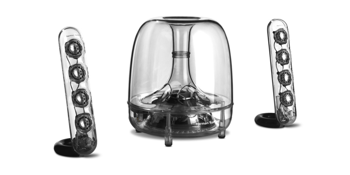 A slick office awaits with Harman Kardon Wireless SoundSticks: $194 ...