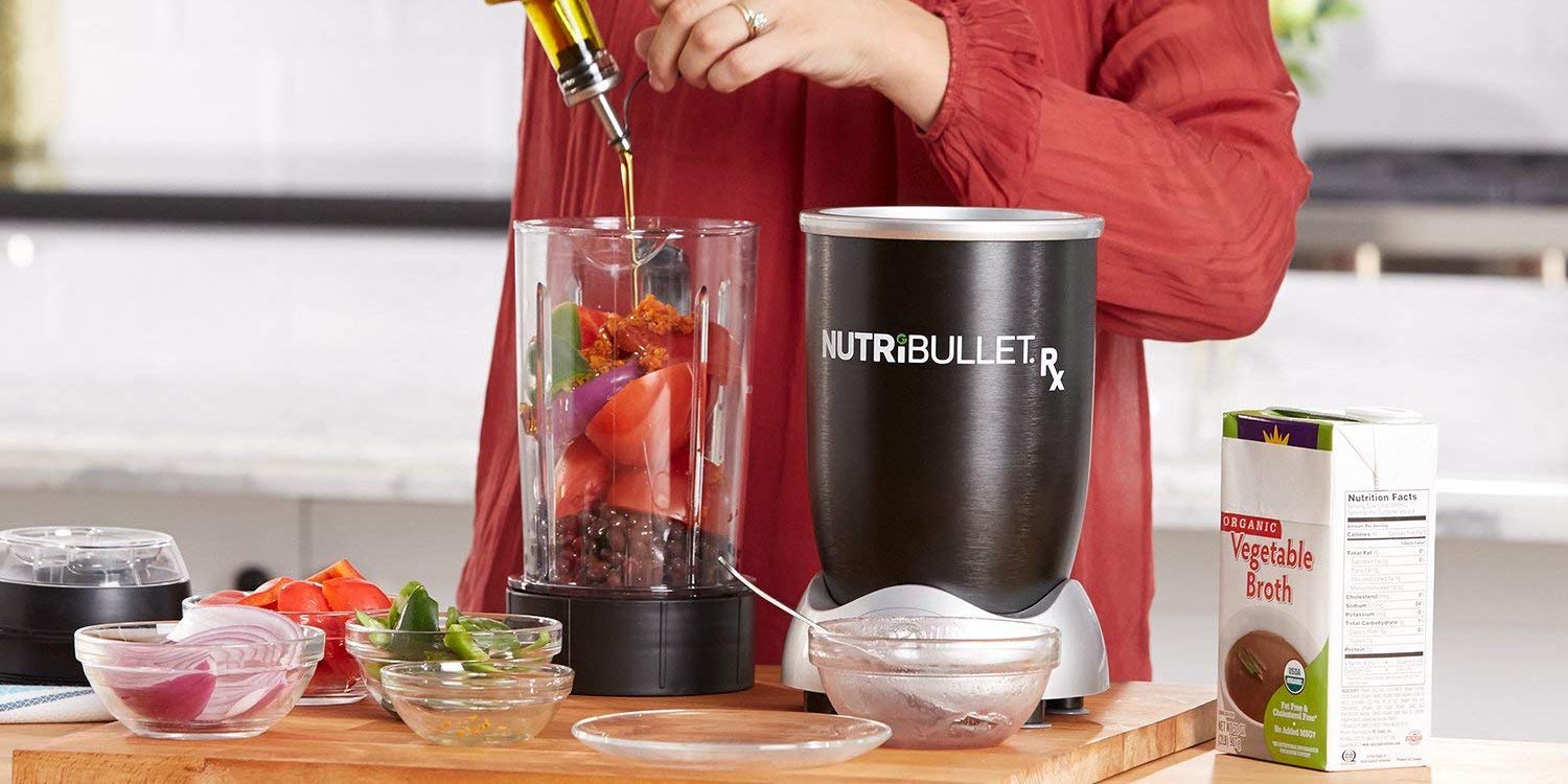 NutriBullet's Rx blends up your smoothie and heats the soup at $80 (Reg.  $150)