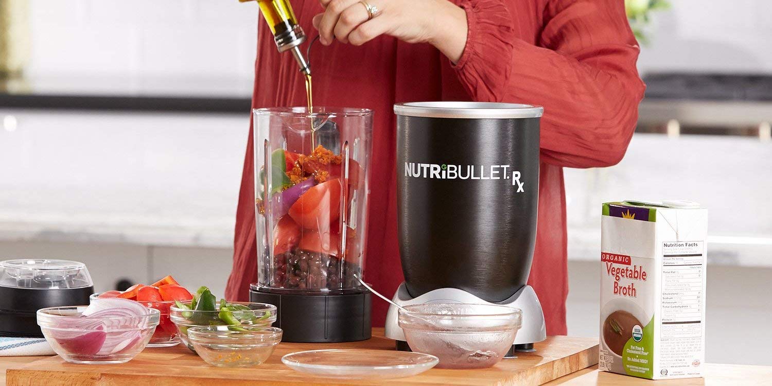 NutriBullet's Rx Blender makes smoothies and heats soup 80 (Reg. 150