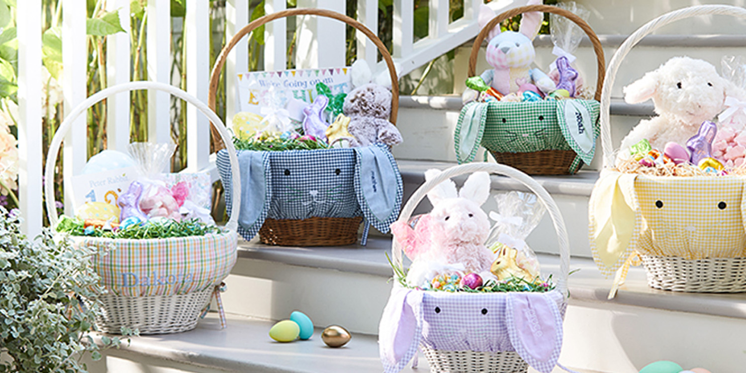 pottery barn easter basket