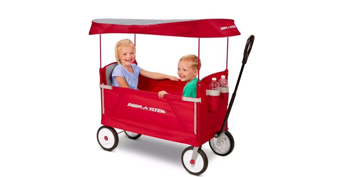 Take a stroll with Radio Flyer's 3-in-1 EZ fold wagon from $71 (Reg. $100)