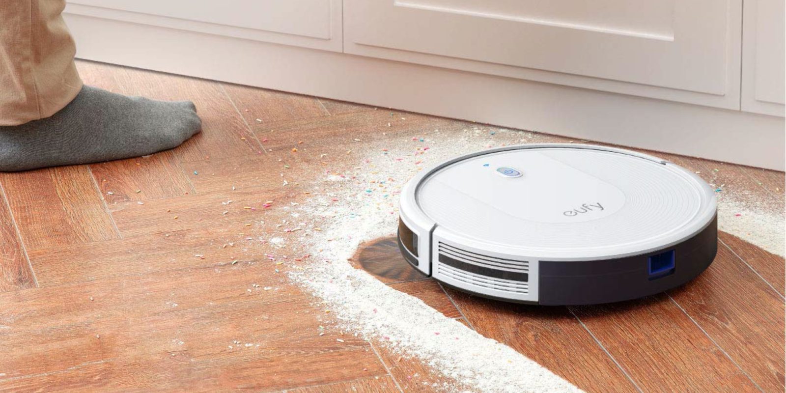 Today only, take up to 37 off select eufy robotic vacuums priced from