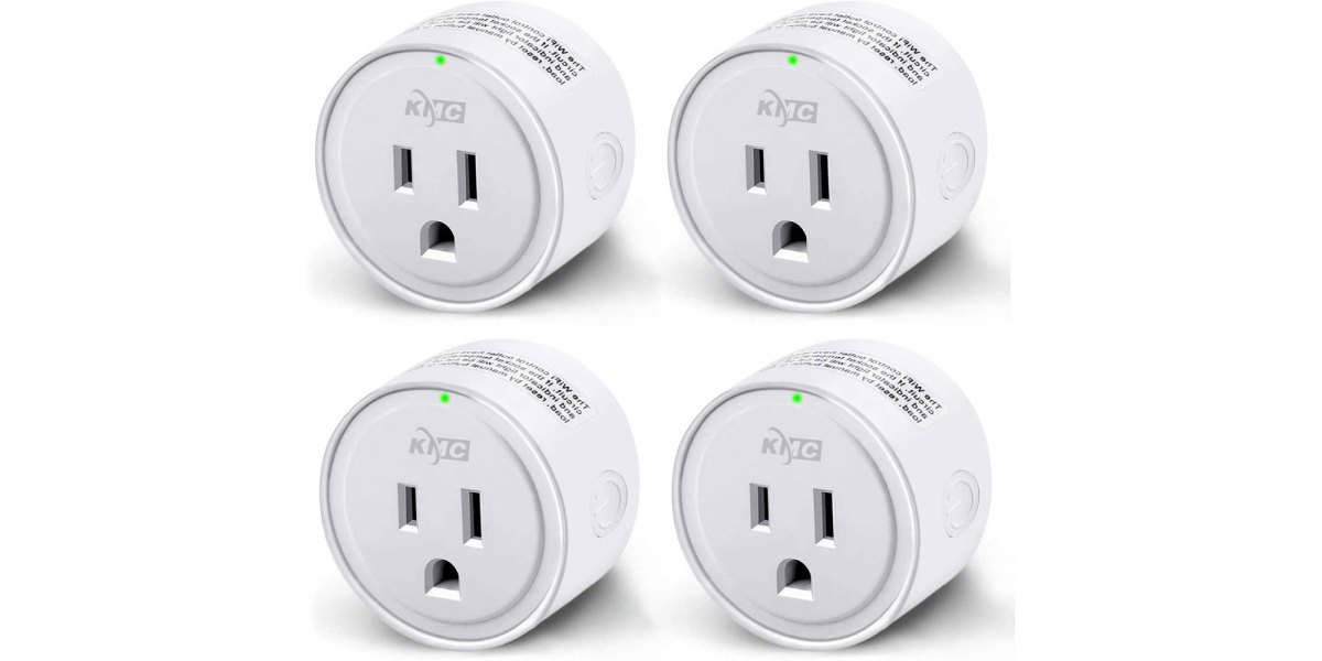 Under $5 each scores you a 4-pack of Wi-Fi smart plugs at