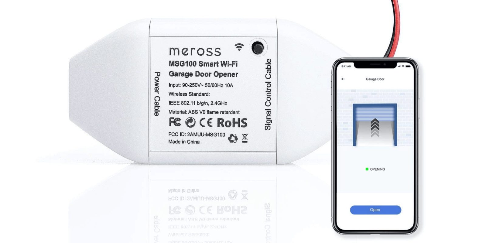 Meross Smart Wifi Garage Door Opener Unbox And Full Setup Msg100 Youtube