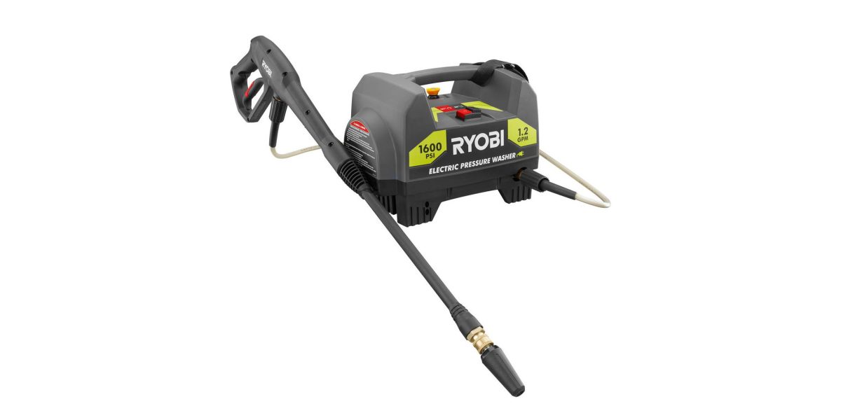RYOBI's 99 electric pressure washer cleans up your outdoor spaces (20