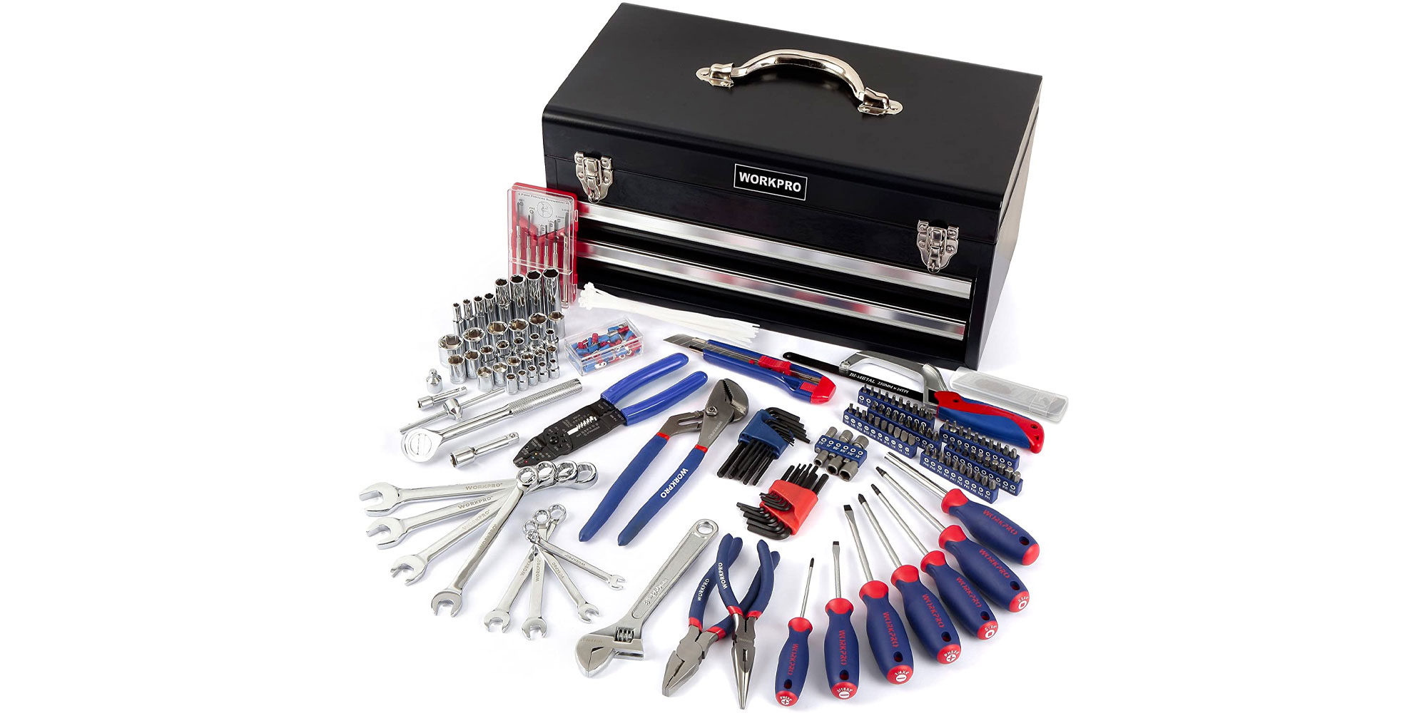 Fix it all with WorkPro's 239-piece home repair kit, now $70 (Reg. $100)