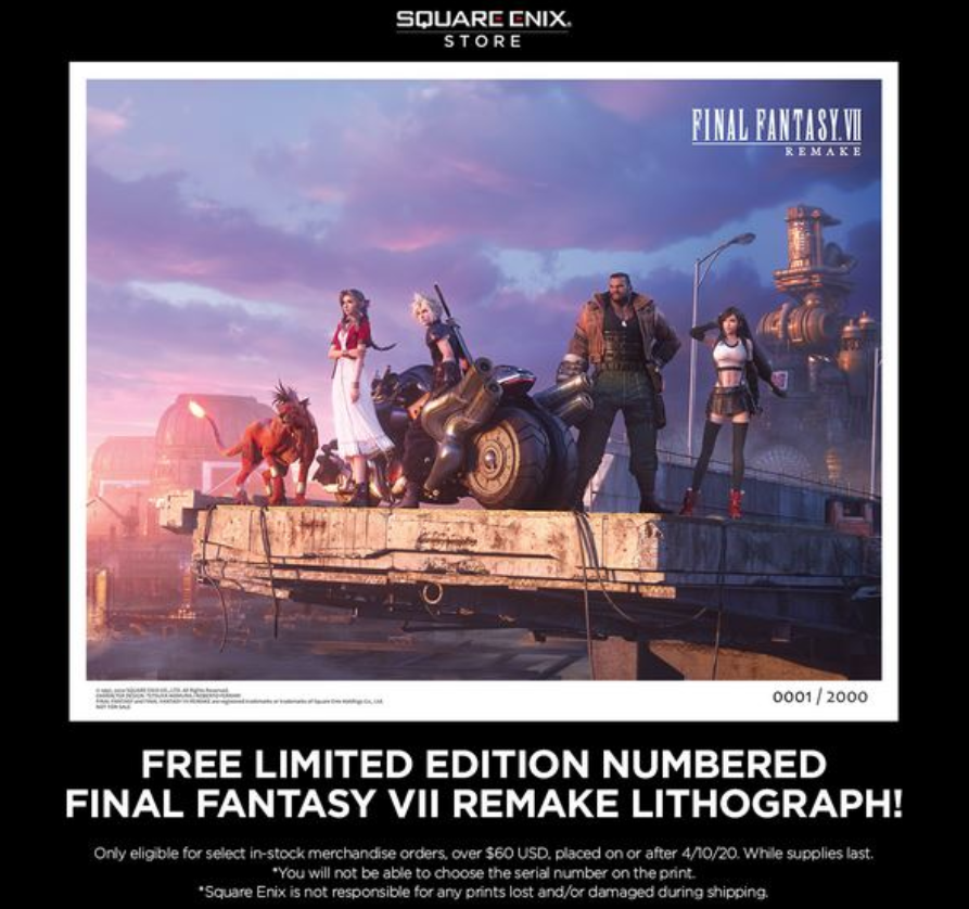 Final Fantasy Vii Freebies To Celebrate Launch Day 9to5toys