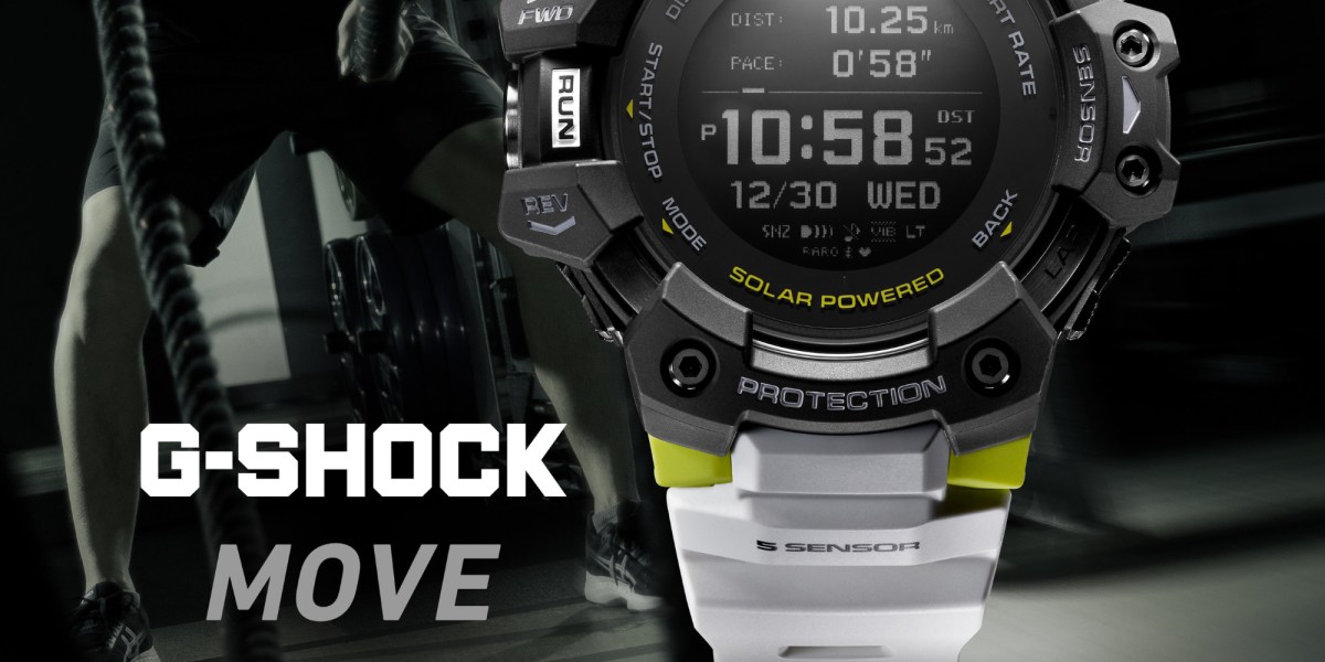 All New G Shock Move Embraces Heart Rate Monitoring More 9to5toys