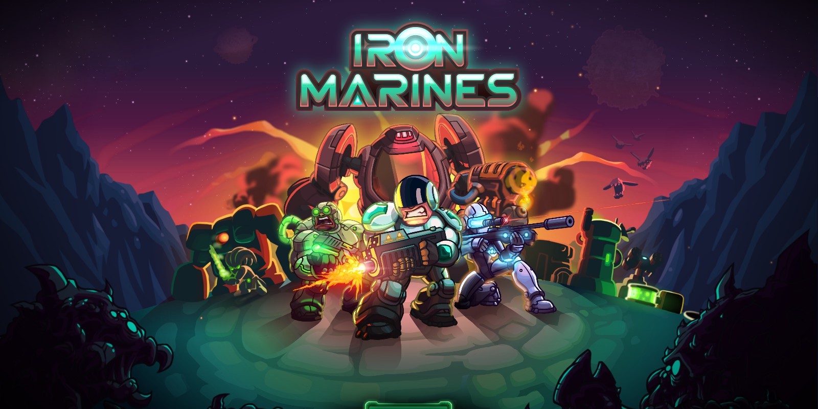 Kingdom Rush creators are back on mobile with sci-fi RTS Iron