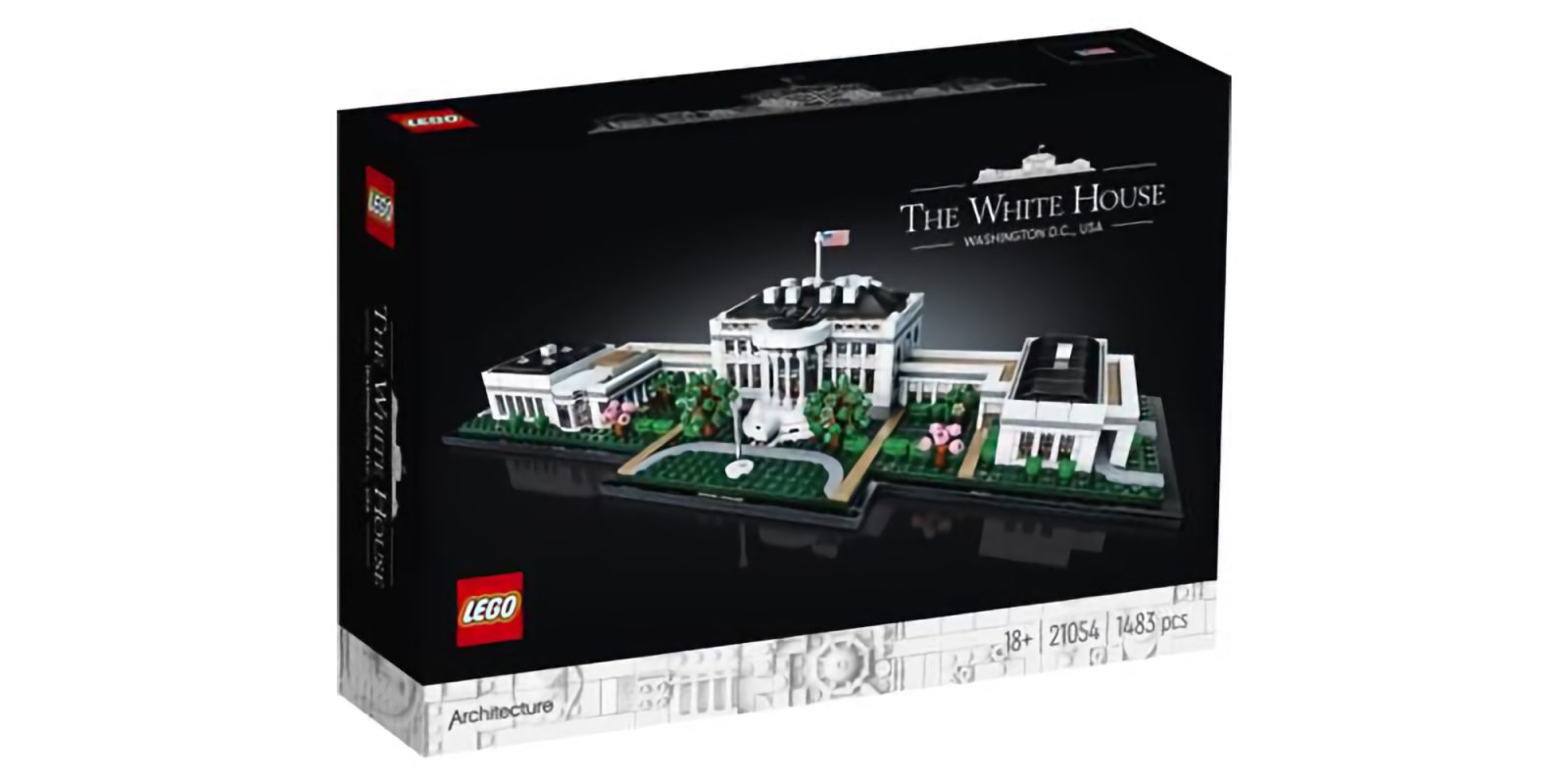 LEGO White House assembles a 1,400-piece Architecture set - 9to5Toys