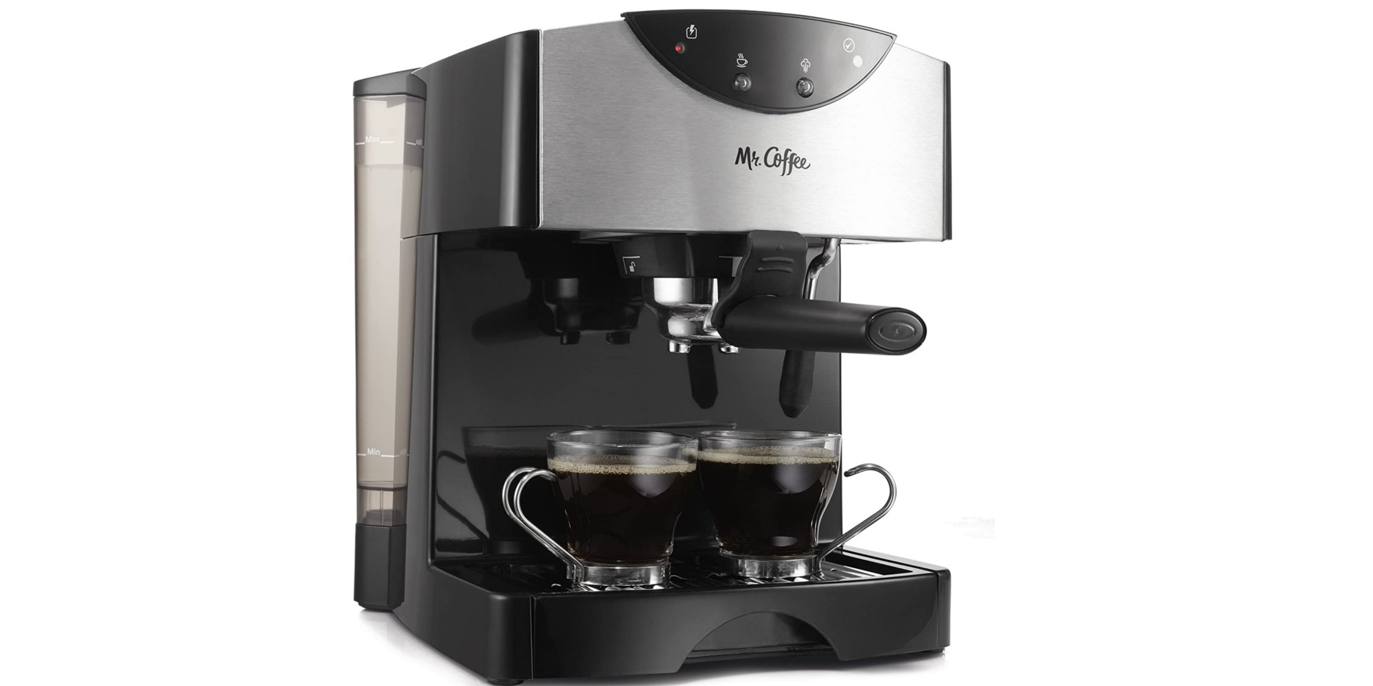 This automatic dual-shot espresso machine is down to $77 at
