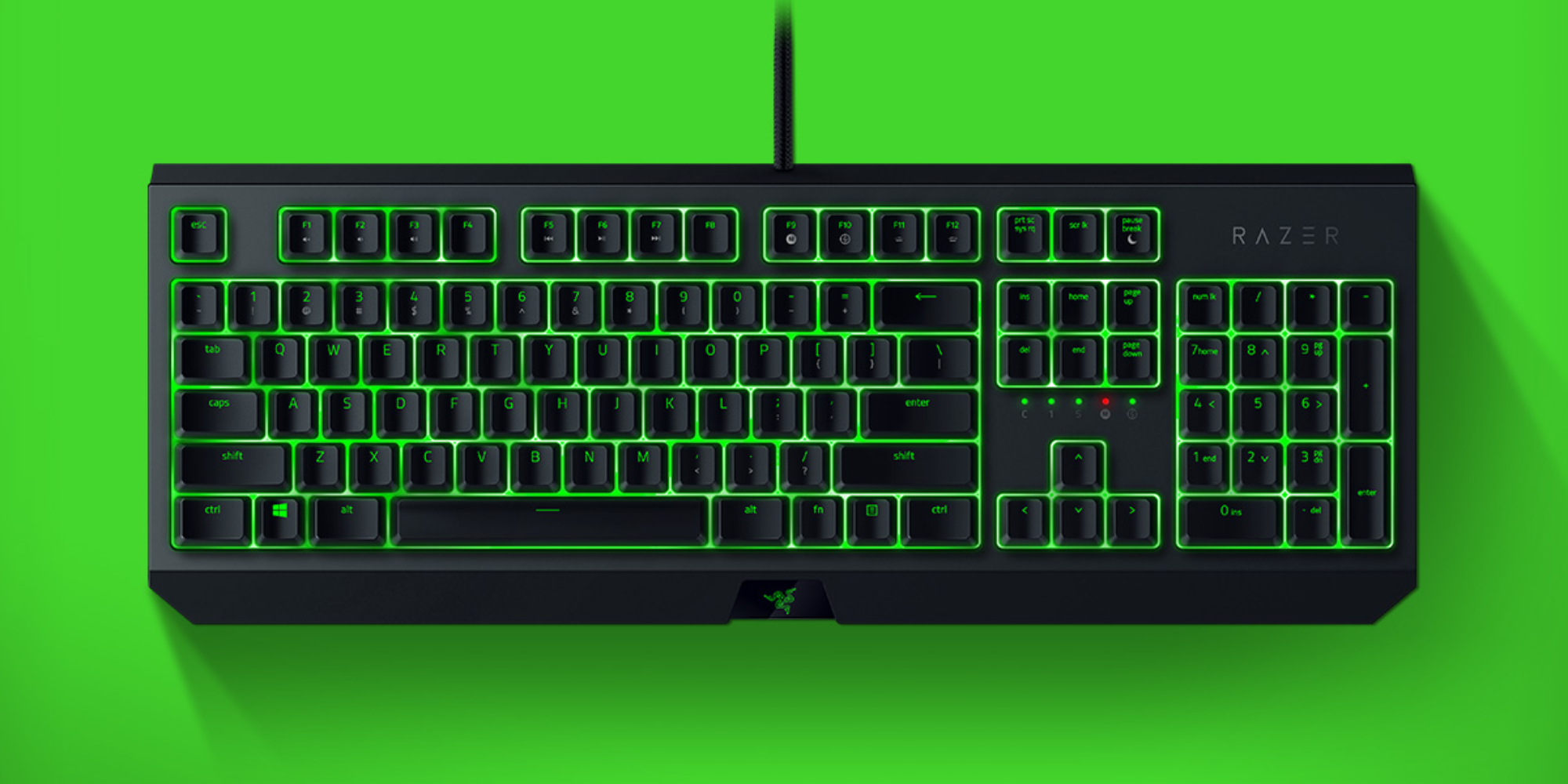 Razer's Essential Mechanical Keyboard withstands 80million keystrokes