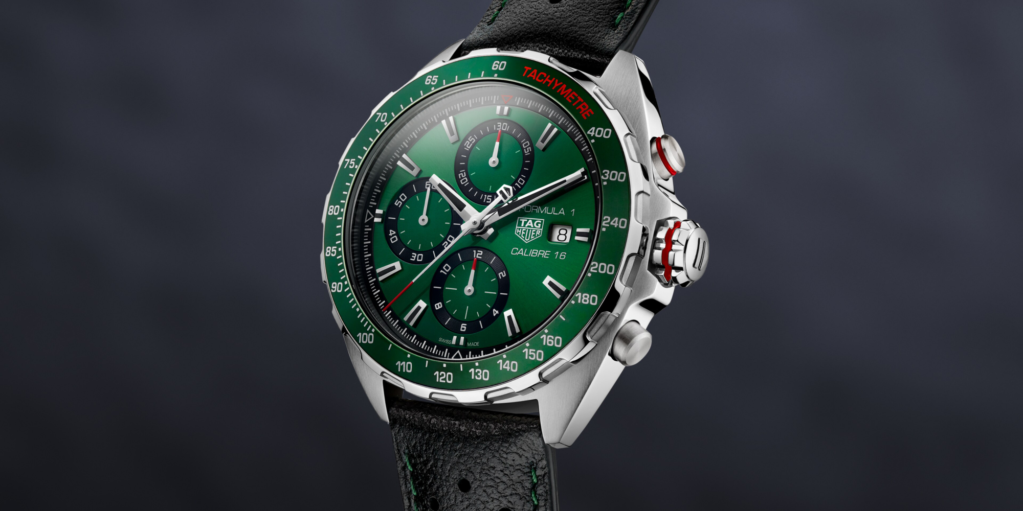 tag heuer formula 1 green