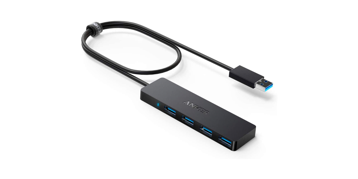 Anker's 4-port USB 3.0 hub offers portable expansion for $7 Prime shipped