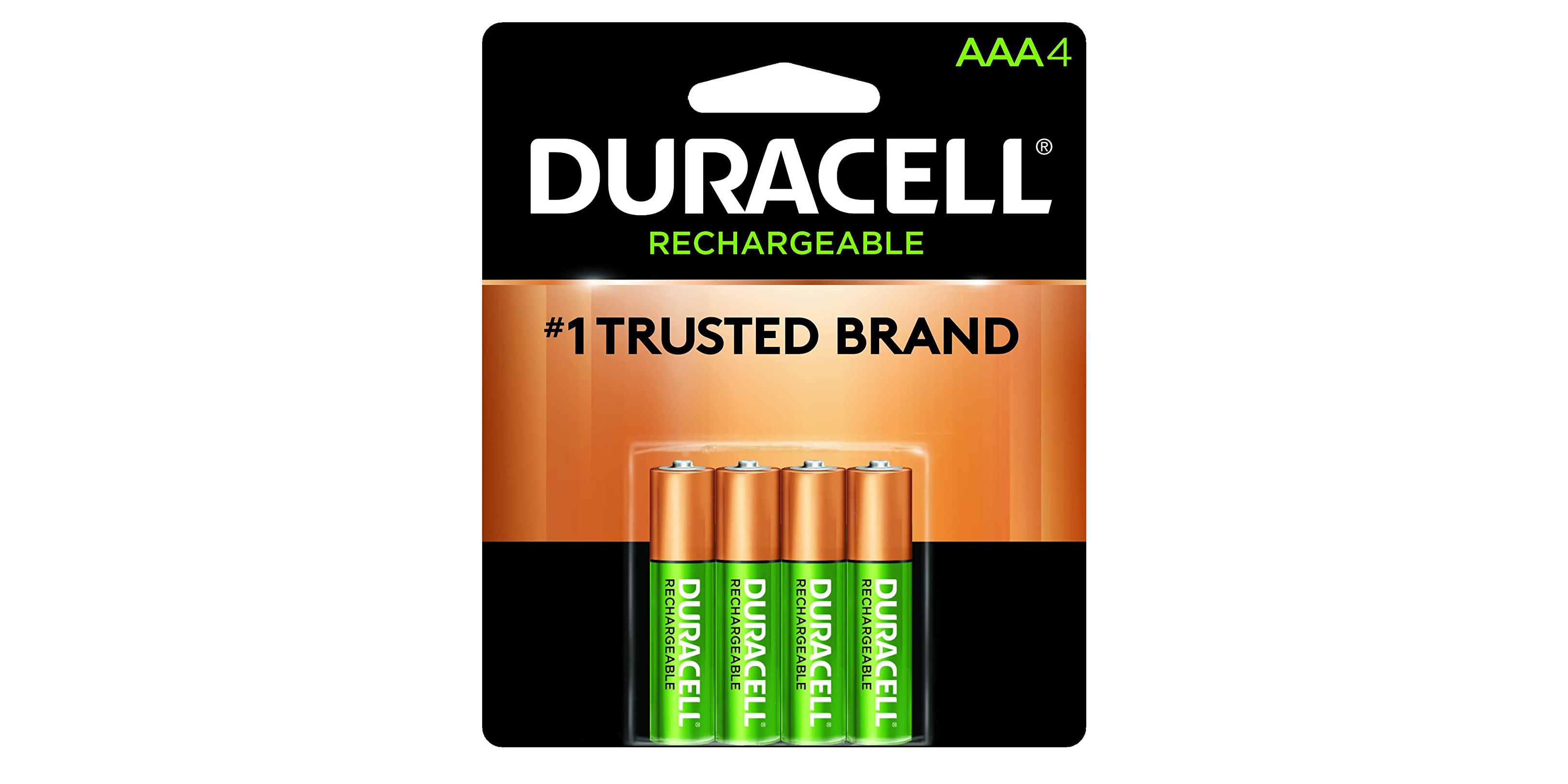 Get a 4pack of Duracell AAA Rechargeable Batteries 4.50 (Reg. 10