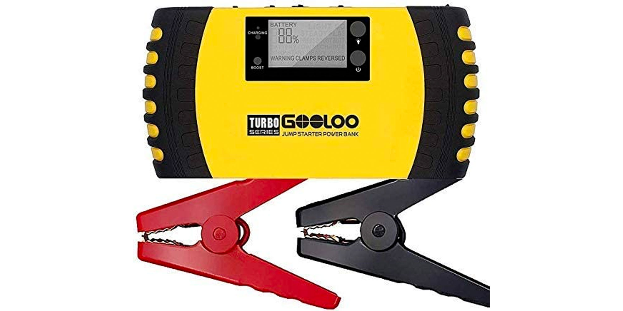 GOOLOO's portable jump starter ensures you're never stranded: $54 (40%