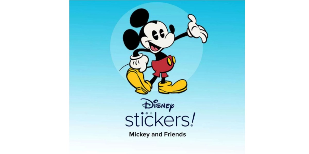 iMessage Disney stickers