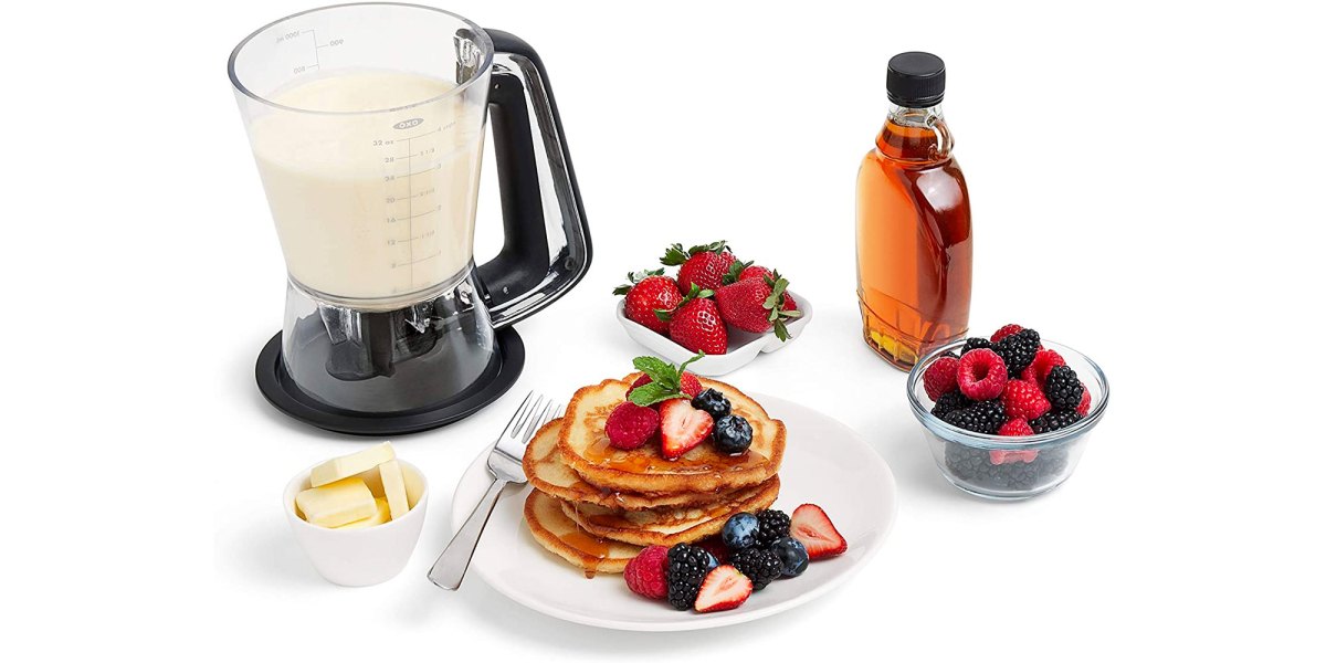 Make the perfect pancake with the OXO batter dispenser at 16 (20 off)
