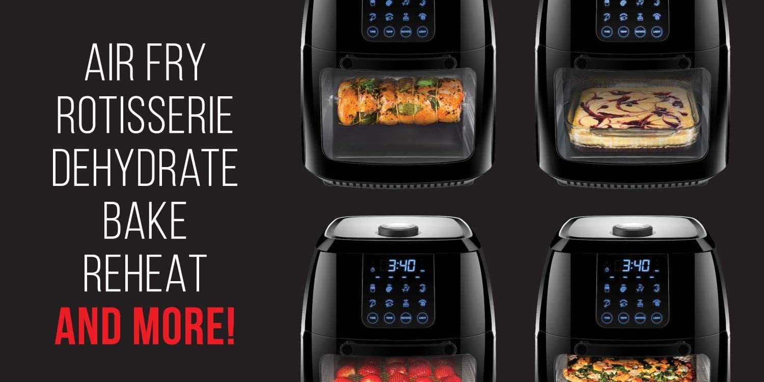 Chefman Digital MultiFunction Air Fryer now 80 for today only (Reg. 150)