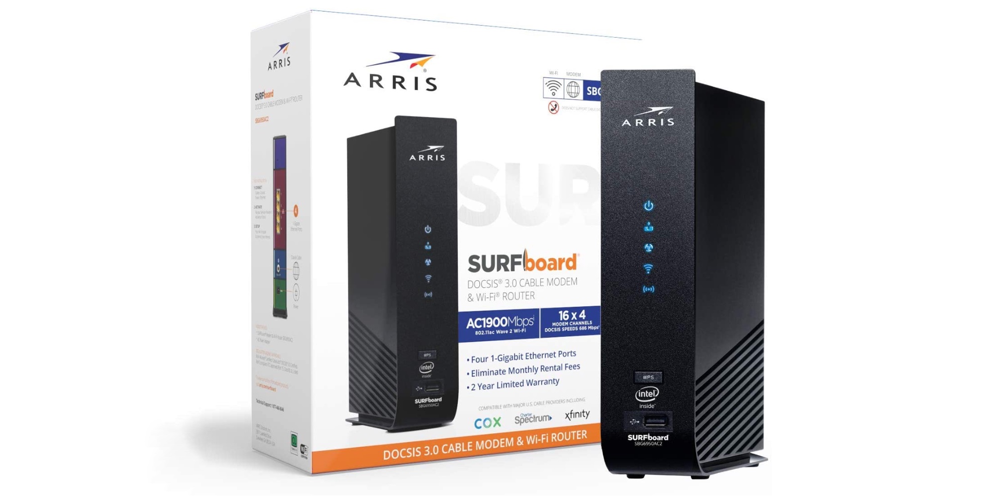 ARRIS DOCSIS 3.0 modem router hybrid hits new 2020 low - 9to5Toys