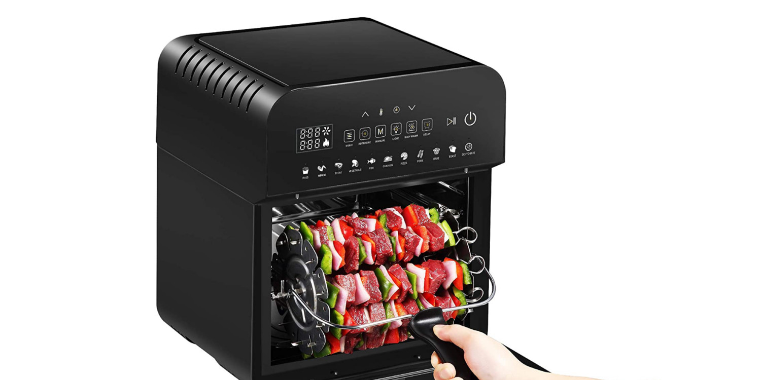 GoWISE's familysized air fryer rotisserie oven drops to 99 (Reg. 150