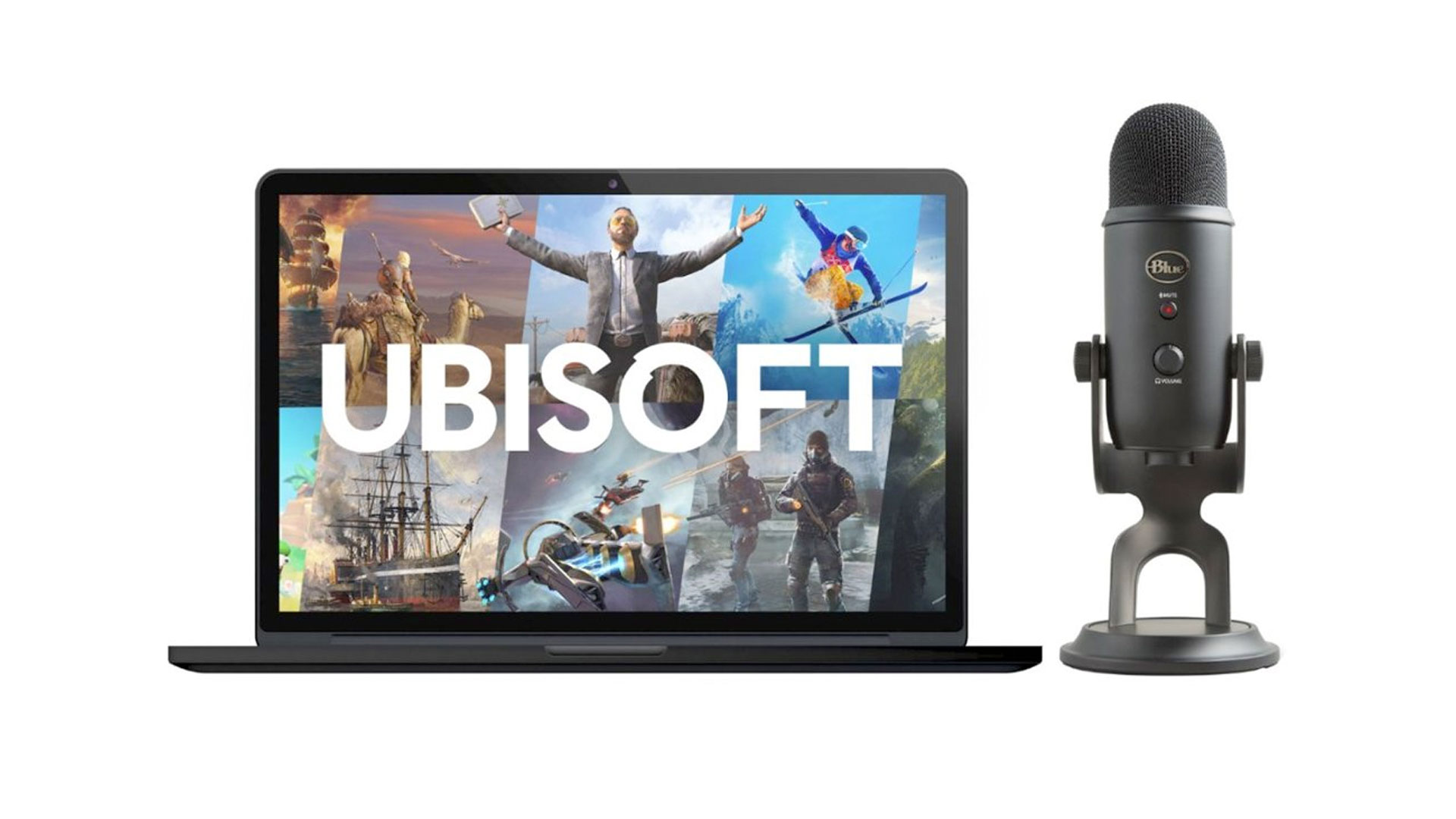 Bundle the Blue Yeti USB mic with a 50 Ubisoft Store Code at 110