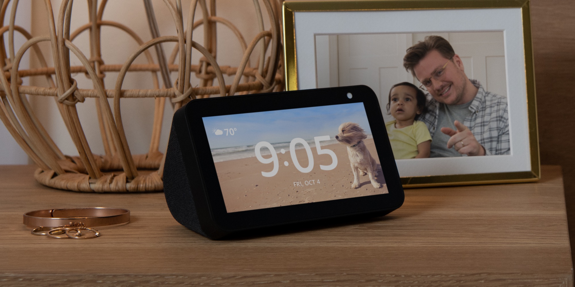 Amazon’s prevgen. Echo Show 5 is 5 under the expected Black Friday price at 40 (Save 50)