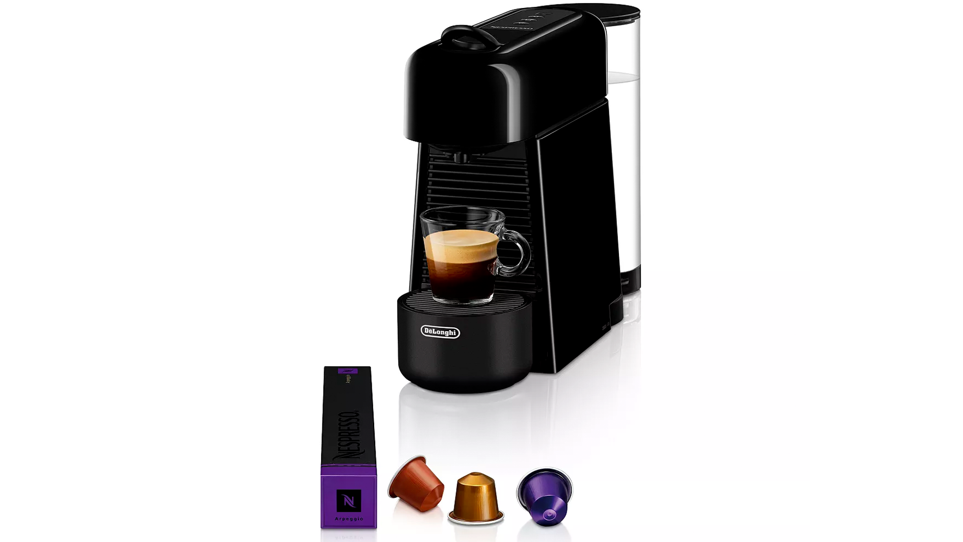 Wake up to Nespresso in your cup with an Essenza Plus bundle at 120