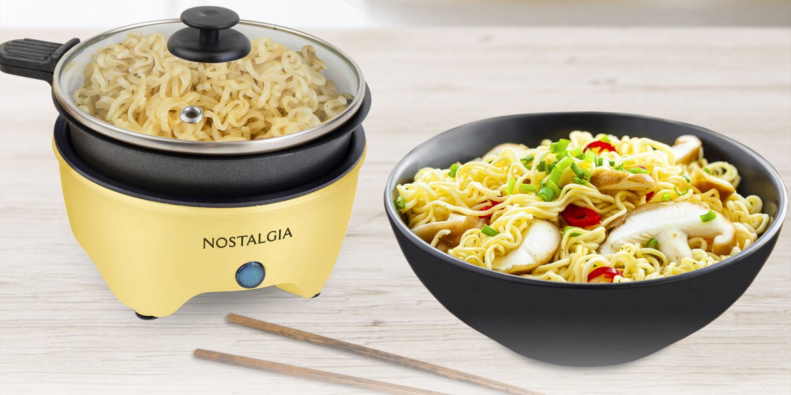 Nostalgia's MyMini Personal Skillet makes ramen, omelets, more for just