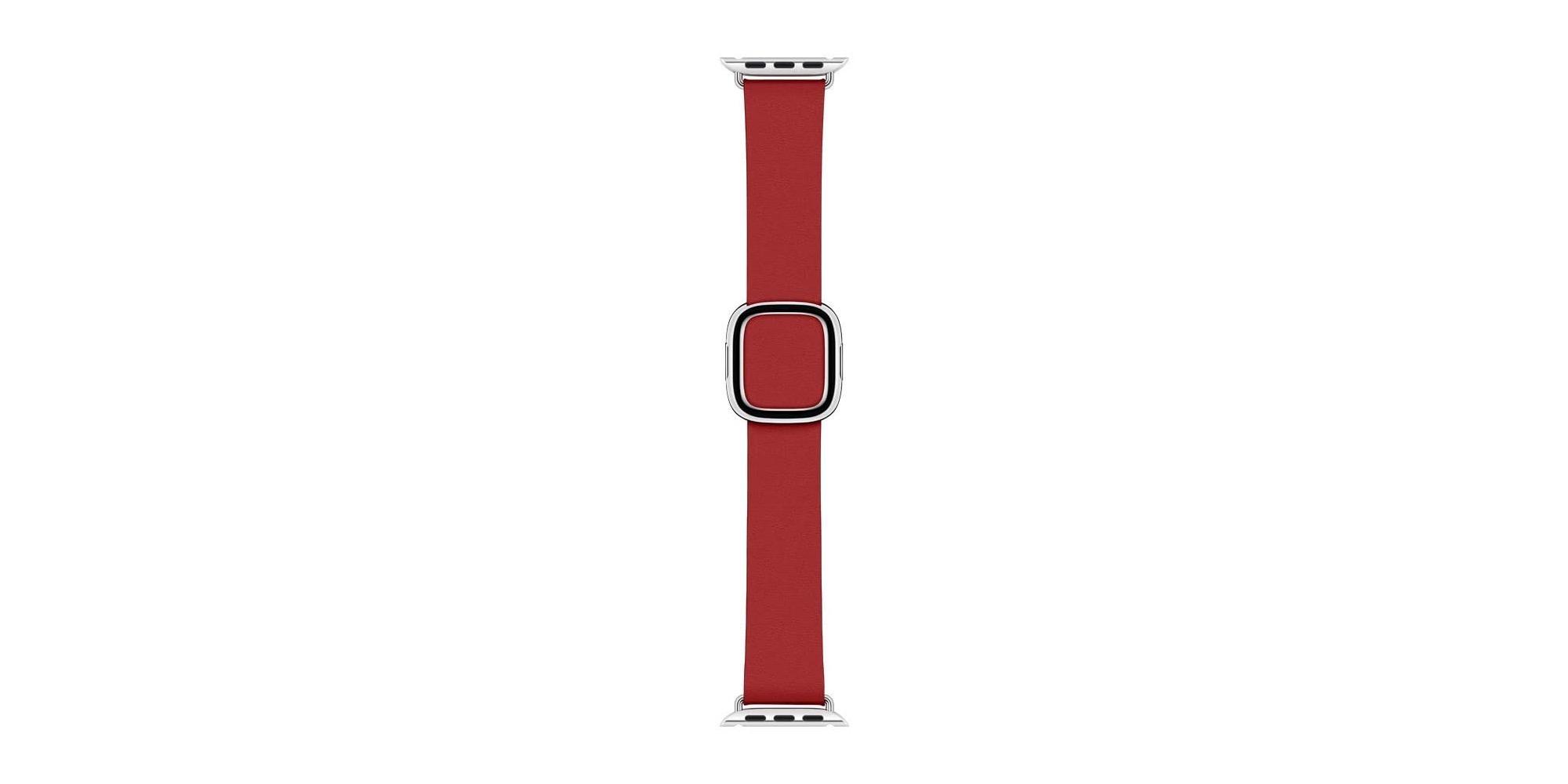 The (PRODUCT) RED Apple Watch Modern Buckle Band has struck $119 (New low)