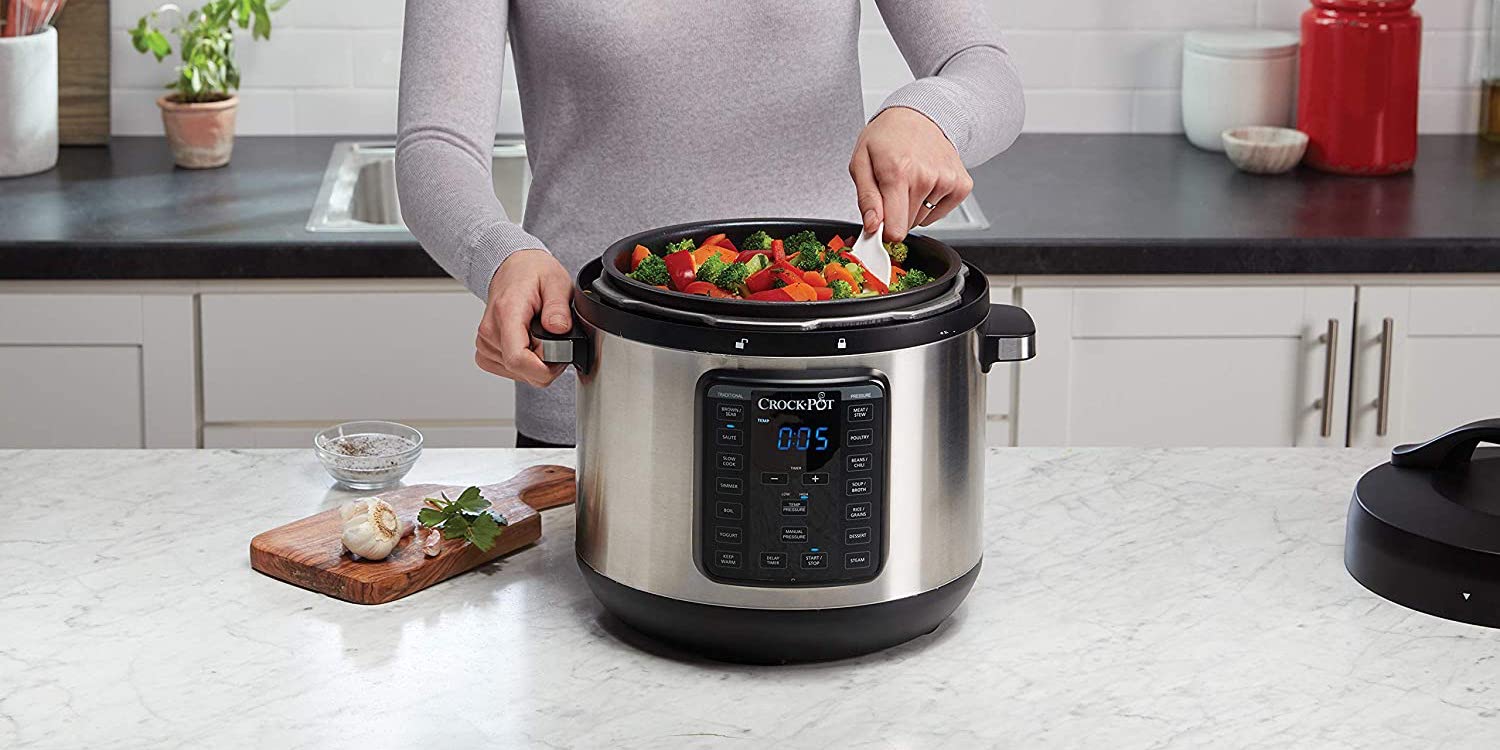 Feed the whole family from CrockPot's 8Qt. MultiCooker at 50 (Reg. 100+)